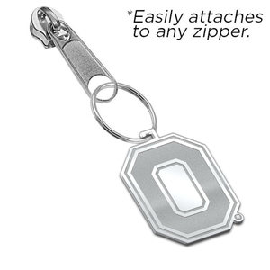 Ohio State University O Logo Zipper Pull
