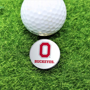 Ohio State University Buckeyes Golf Ball Marker
