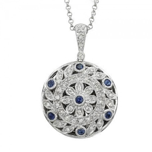 locket gold round sapphires diamonds 14k 1002 ll premium sapphire catalog picturesongold necklace