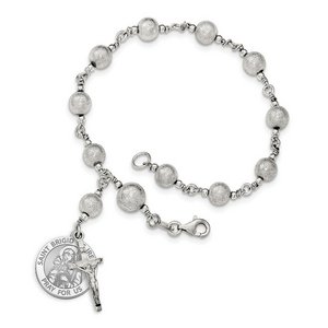Saint Brigid of Ireland Rosary Bracelet  EXCLUSIVE 