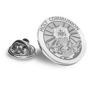 Holy Communion Religious Brooch  Lapel Pin   EXCLUSIVE 