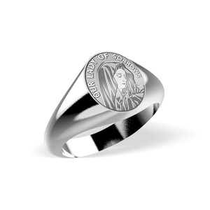 Our Lady of Sorrows Signet Ring  EXCLUSIVE 