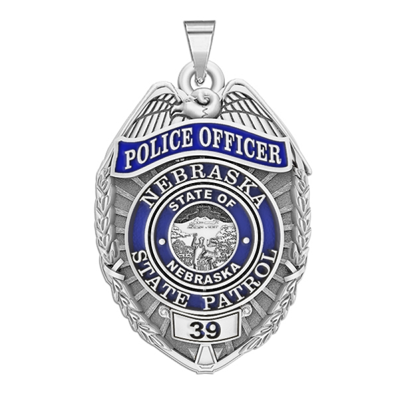 Police Officer Gifts * Police Gift * Police Badge Necklace * Personalized Police Badge Retirement Necklace with Any Number & Dept