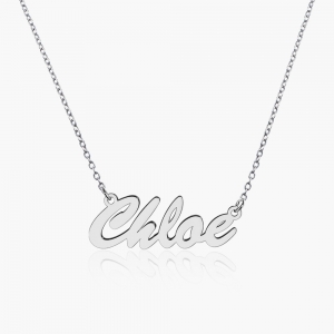 Personalized Script Name Necklace with Chain Included