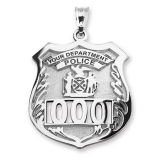 Personalized Police Badge with Your Number & Department - PG100774