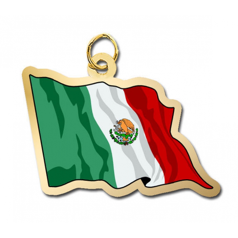 Flag of Mexico Charm