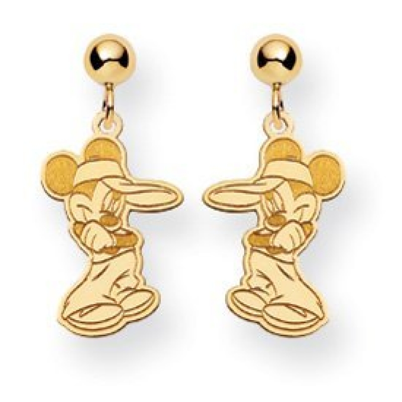 Mickey mouse dangle on sale earrings