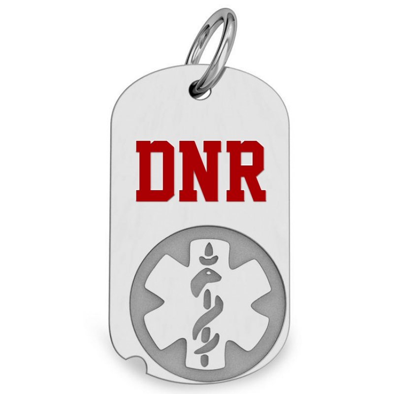 Dnr dog cheap tag