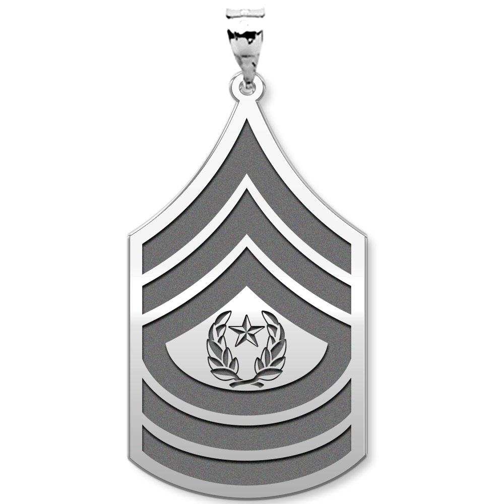 US Army National Guard Command Sergeant Major Pendant - PG82190