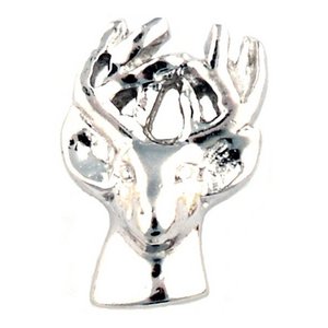 Glass Charm Locket Deer Charm