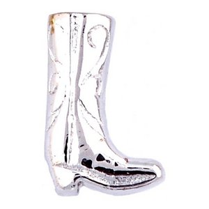 Glass Charm Locket Equestrian Boot Charm