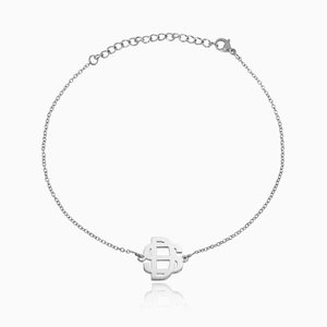 Exclusive Monogram Overlapping Initial Anklet