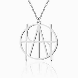 Geometrical Name Necklace