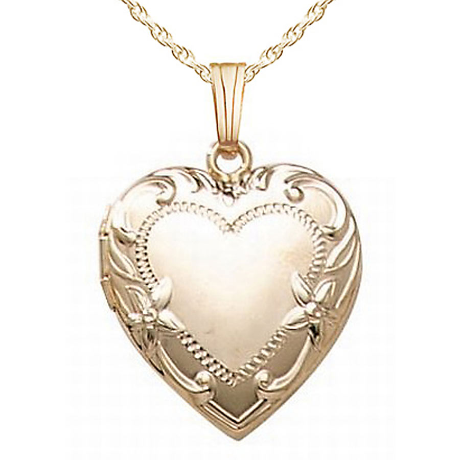 14K Gold Filled Heart Locket - PG85211