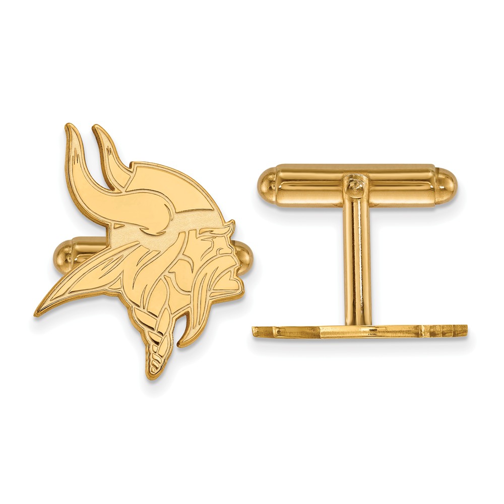 Minnesota Vikings Cufflinks - Gold