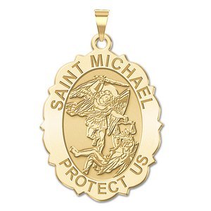 Saint Michael Medals | Pictures on Gold