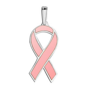 Awareness Ribbon  Breast Cancer  Pink Color Charm