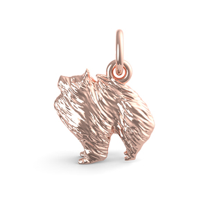 Pomeranian Dog Charm