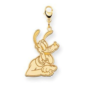 Disney Pluto Lobster Clasp Charm