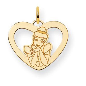 Disney Cinderella Heart Charm