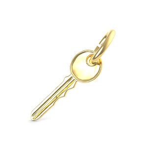 House Key Accent Charm