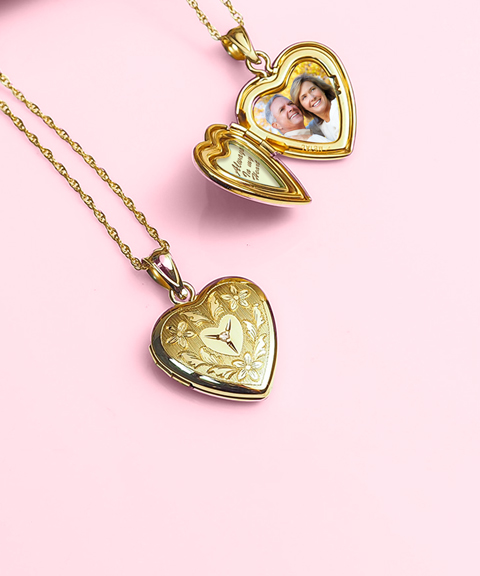 Yellow Gold Lockets