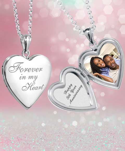 Forever Close To My Heart Diamond Locket Necklace