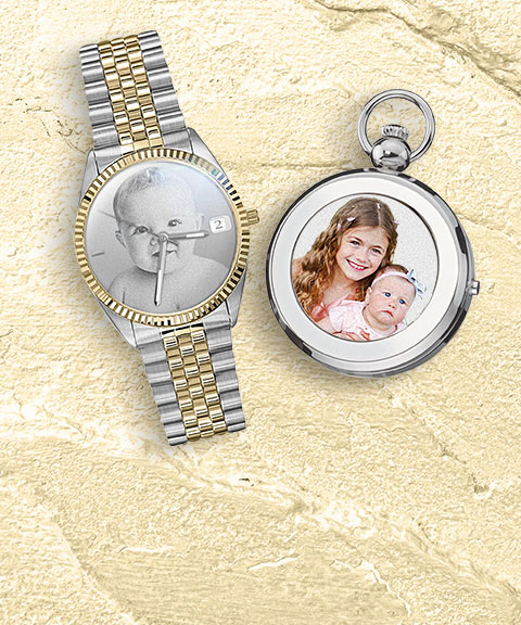 Photo Engraved Watches